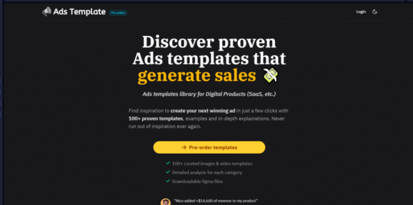Nico – Discover Proven Ads Templates That Generate Sales | Free Download Get Nico – Discover Proven Ads Templates That Generate Sales. Learn how to create high-converting ads with Nico’s proven templates. Download now for instant access.
