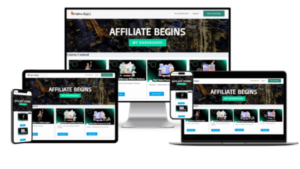 Affiliate Begins – How To Make $1,000+ Per Day Online With This Simple 4 Step Process! With ZERO Experience