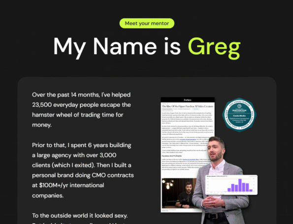 AI Flipping Masterclass 2.0 + Upsells - Greg Cooke